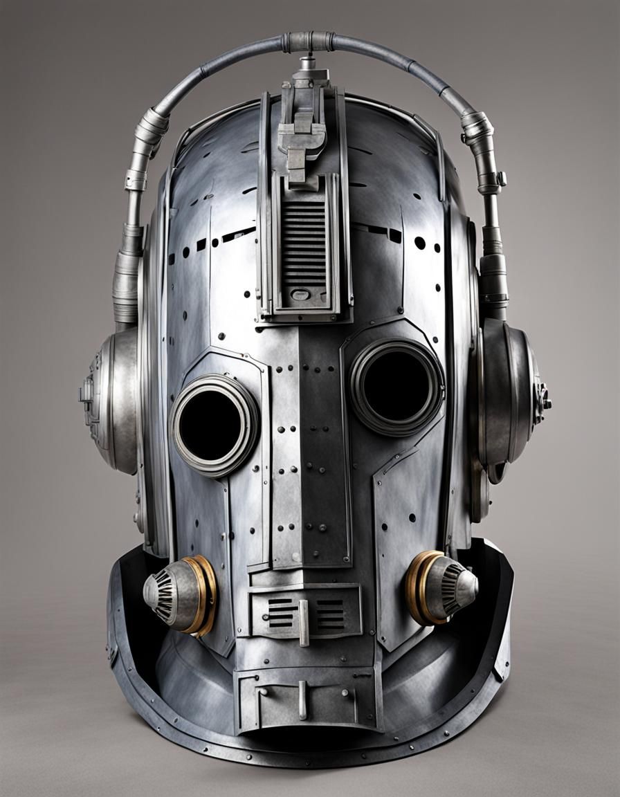 Cyberman Helmet: A Glimpse into Sci-Fi