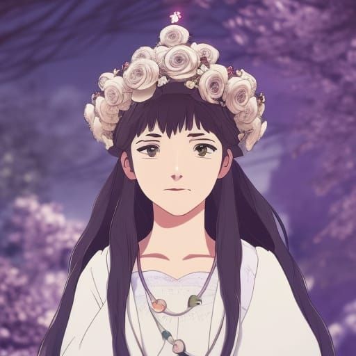 White Queen with Roses, Anime Key Visual