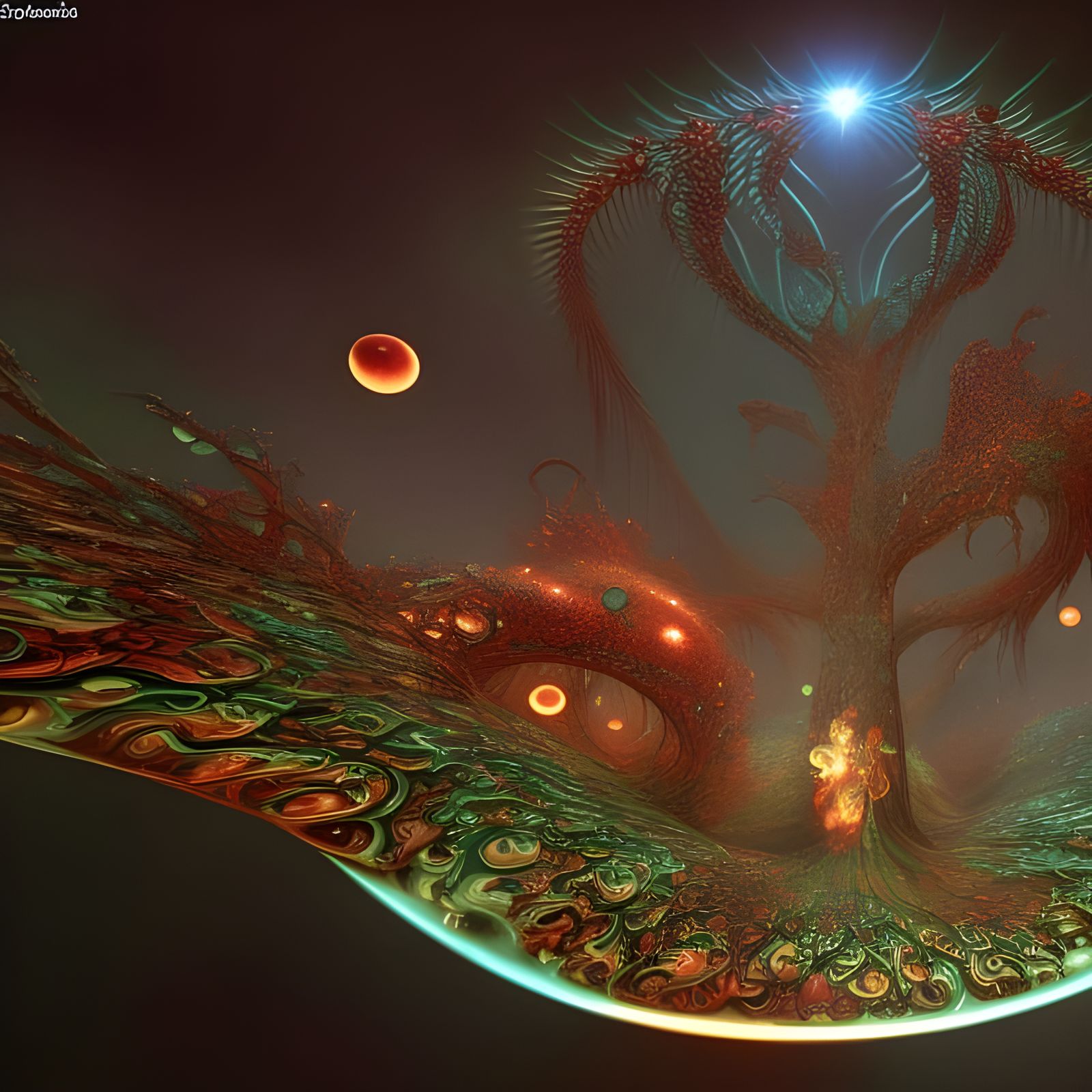 Surreal Creatures in Fractured Reality: Bizarre Art