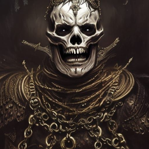 Chained Skeleton Prisoner