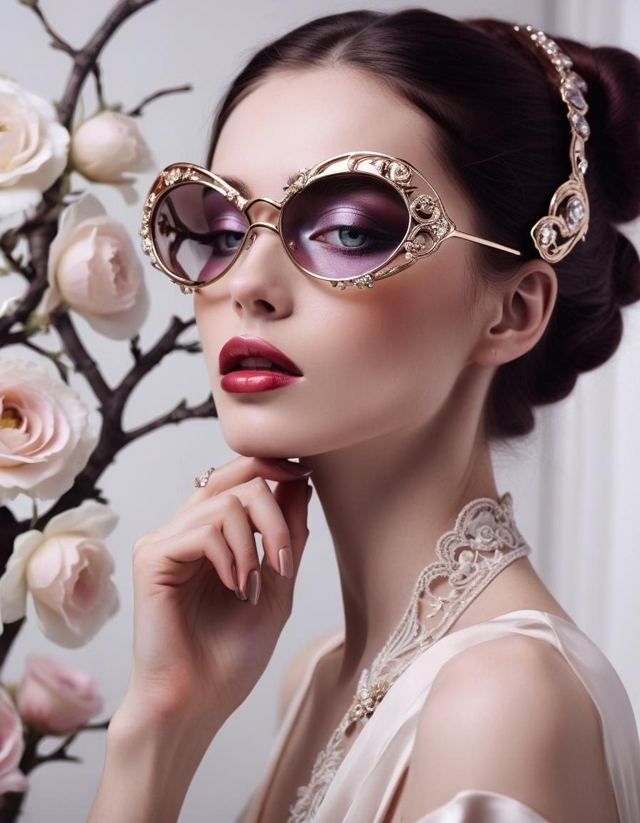 Stunning Magnetic Vision: Fashionable and Elegant Scene