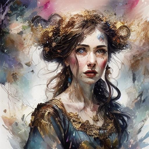 Vivid Fine Art Portrait of a Couple