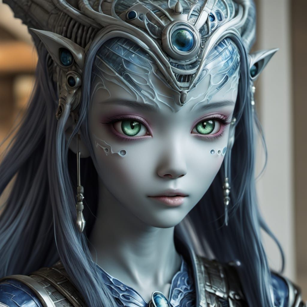 Anime Alien Princess...