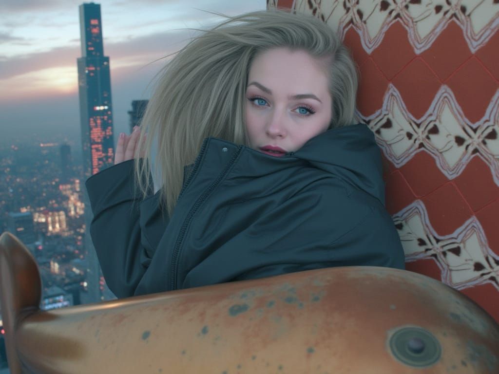 Moody Futurism in Hyperrealistic Detail