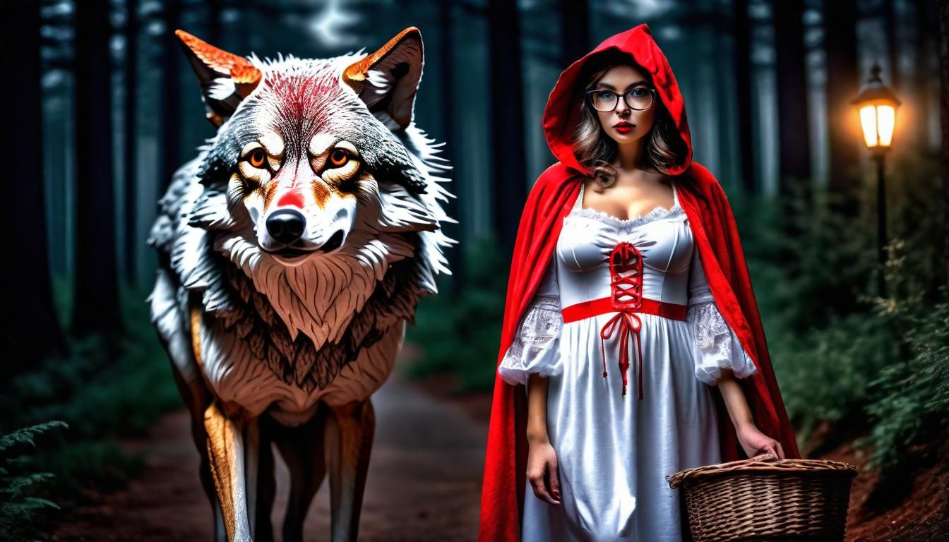 Big Bad Wolf in Disguise: Hyperrealistic Rendering