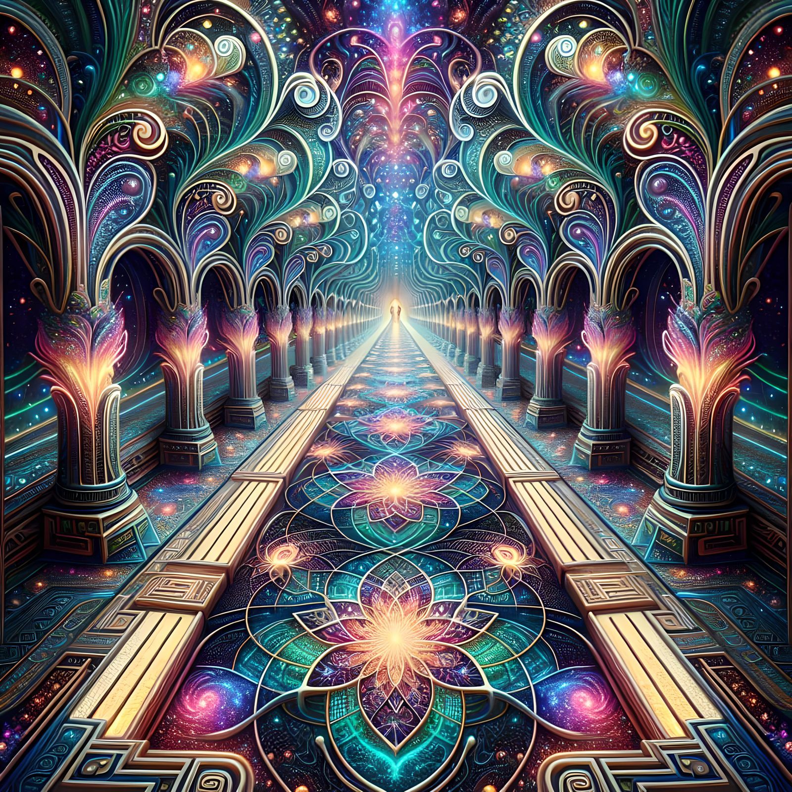 Psychedelic Walkway