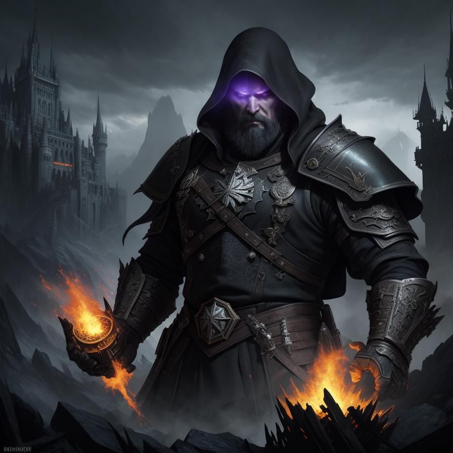 Dark Castle Logo Art in Unreal Engine Style