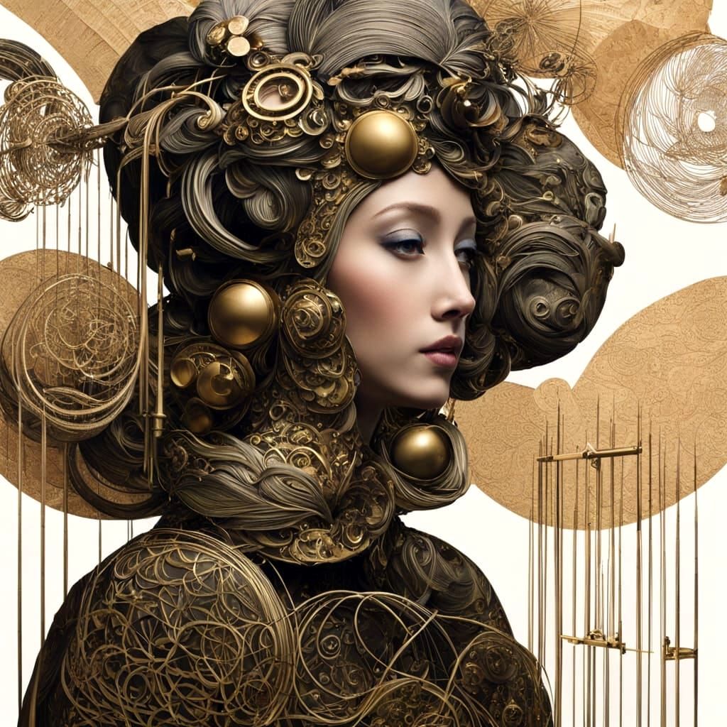 Abstract Subreality AI-Generated Image