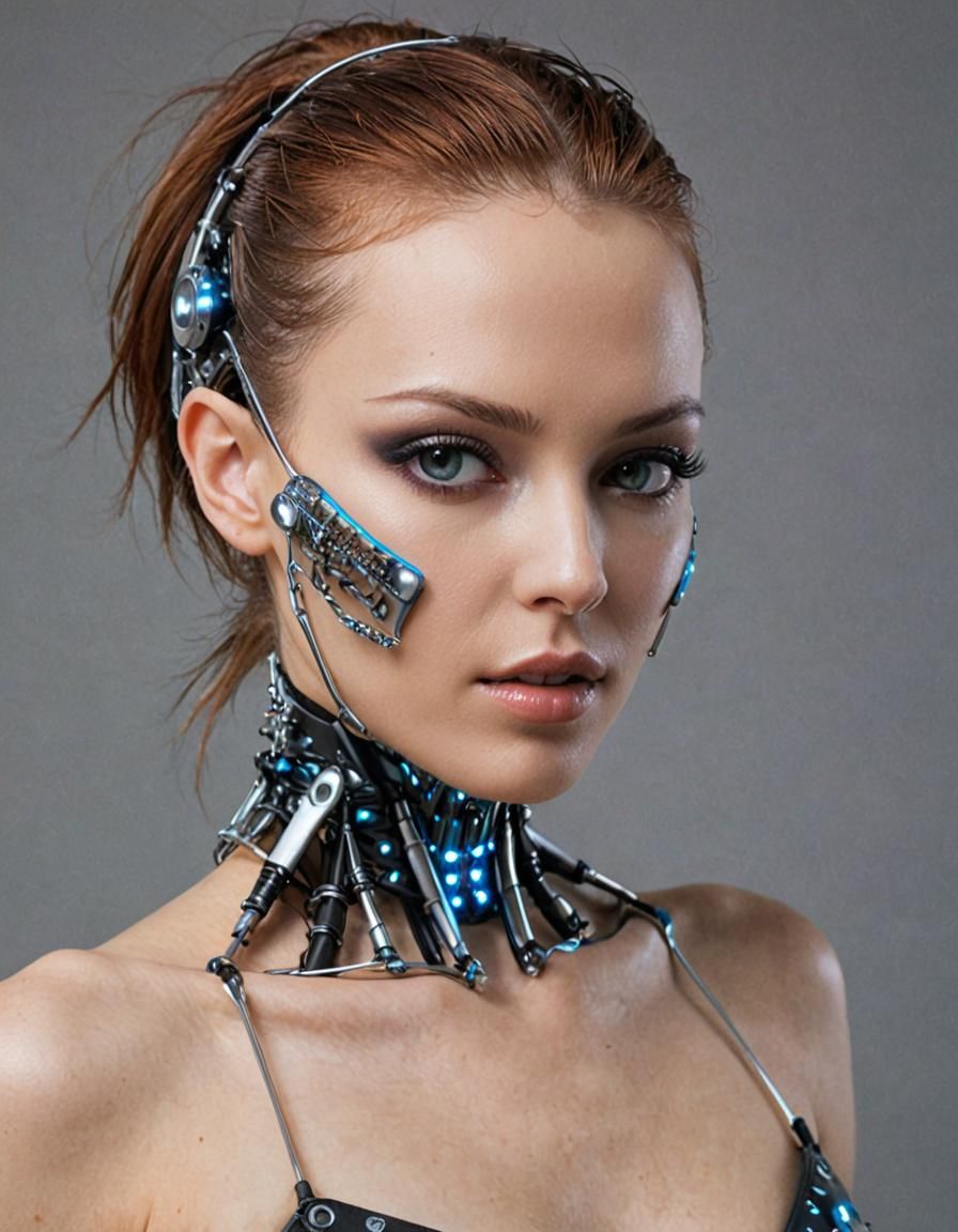 Cybernetic Sensuality: A Futuristic Vision