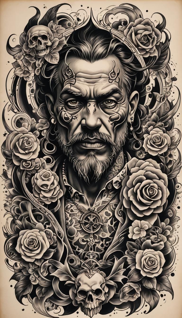 Tribal Tattoo Art Design