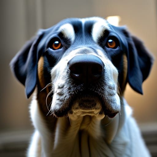 Hyperrealistic Dogs in Cinematic Composition