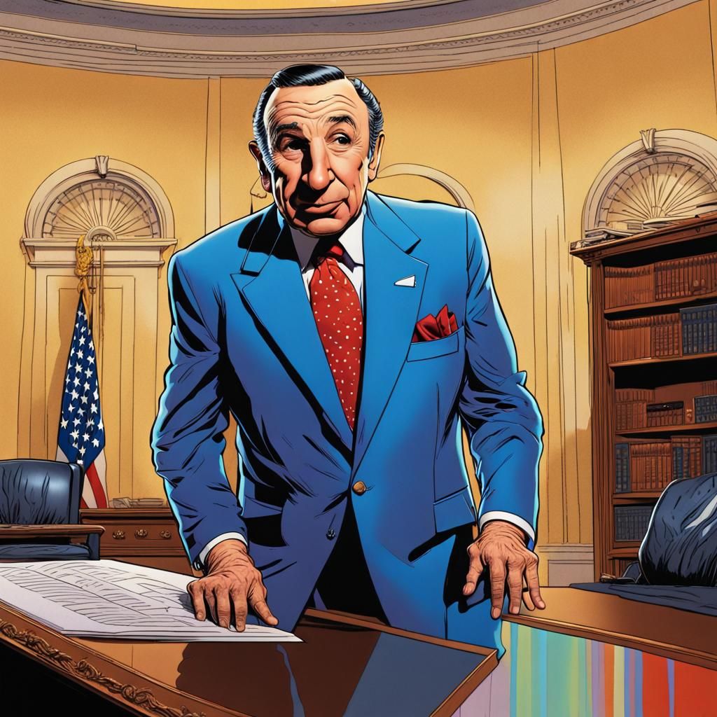 Mel Brooks played President Skroob in the 1987 movie Spaceba...