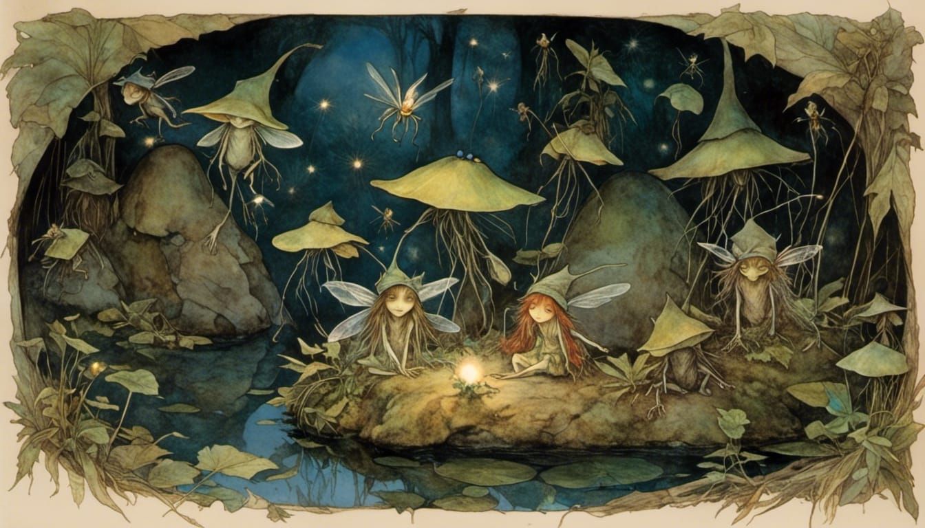 <lora:The Faerist:1.0> Fairy Forest