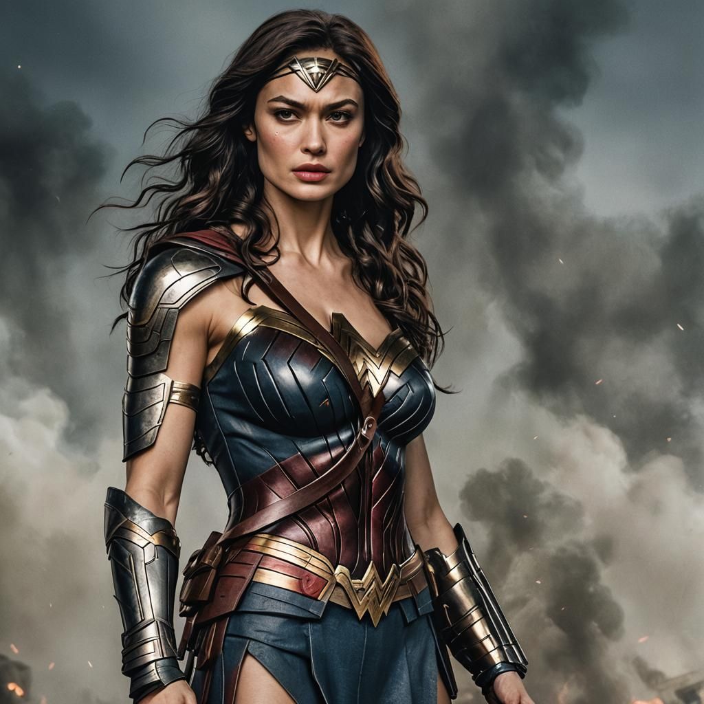 Olga Kurylenko as Wonder Woman Concept Art