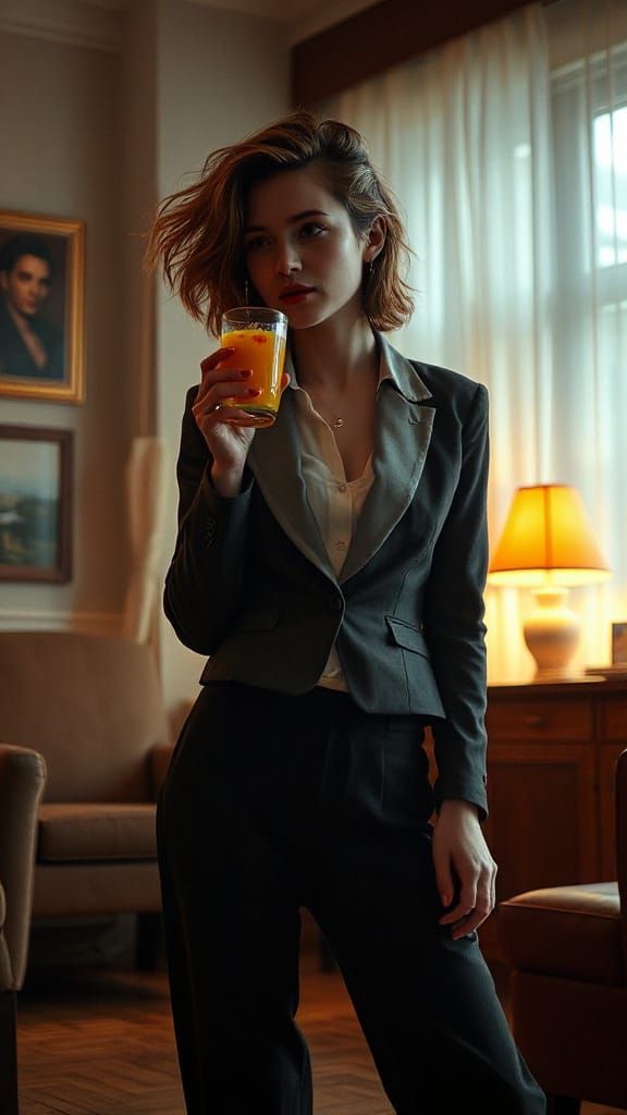 Bruised Beauty in 80s Nostalgia