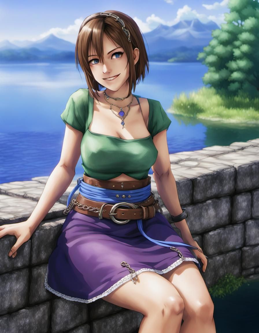 Fantasy Princess Portrait in Art Nouveau Style