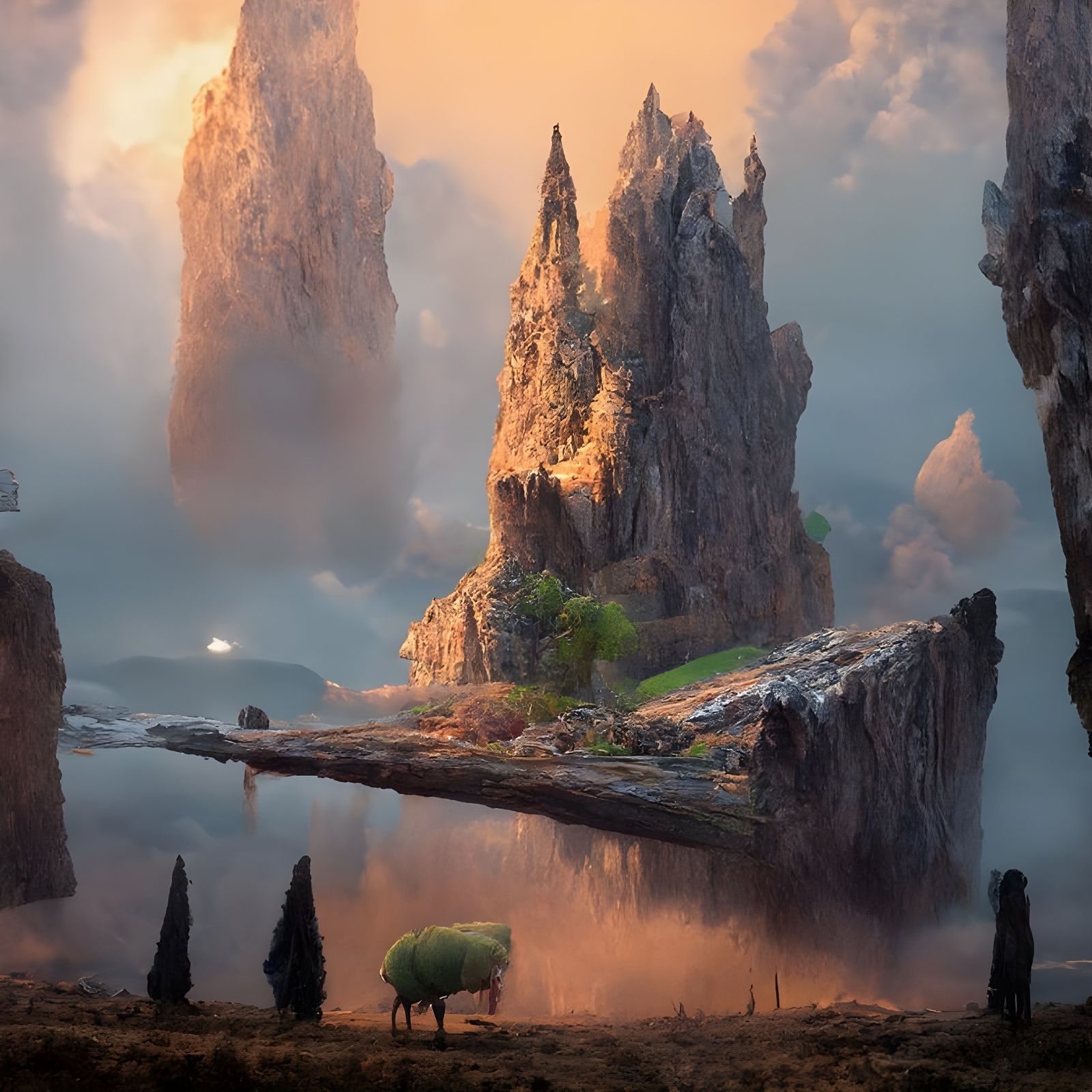 Surreal RPG Landscape Photography by Rutkowski