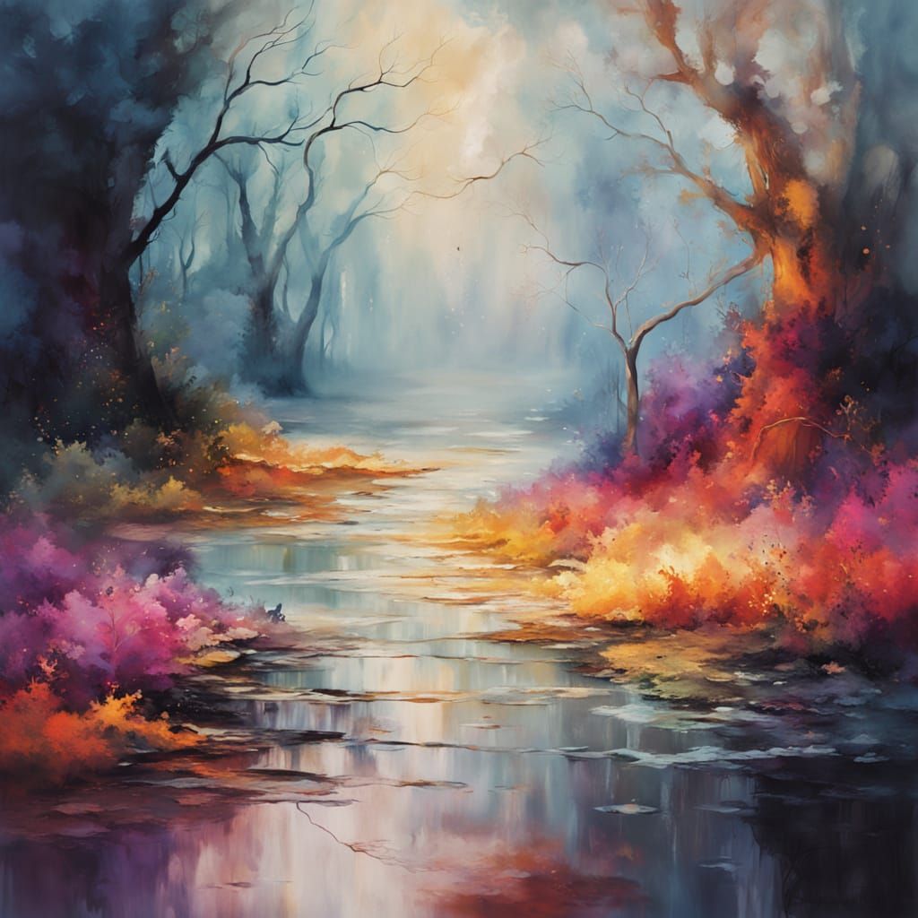 Surrealist God Creates Breathtaking Scenes with Ink