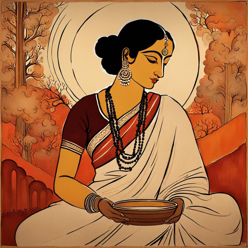 Indian Art Inspired by Abanindranath Tagore