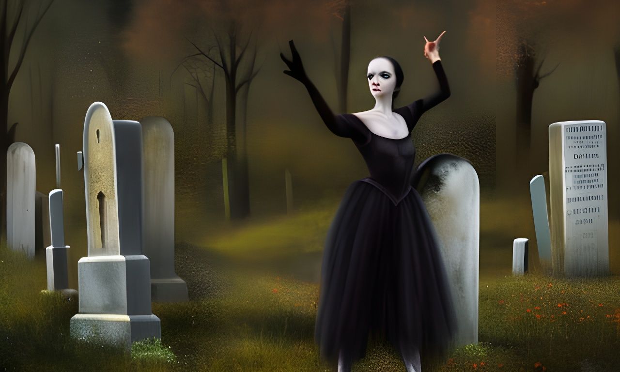 cemetery witch
