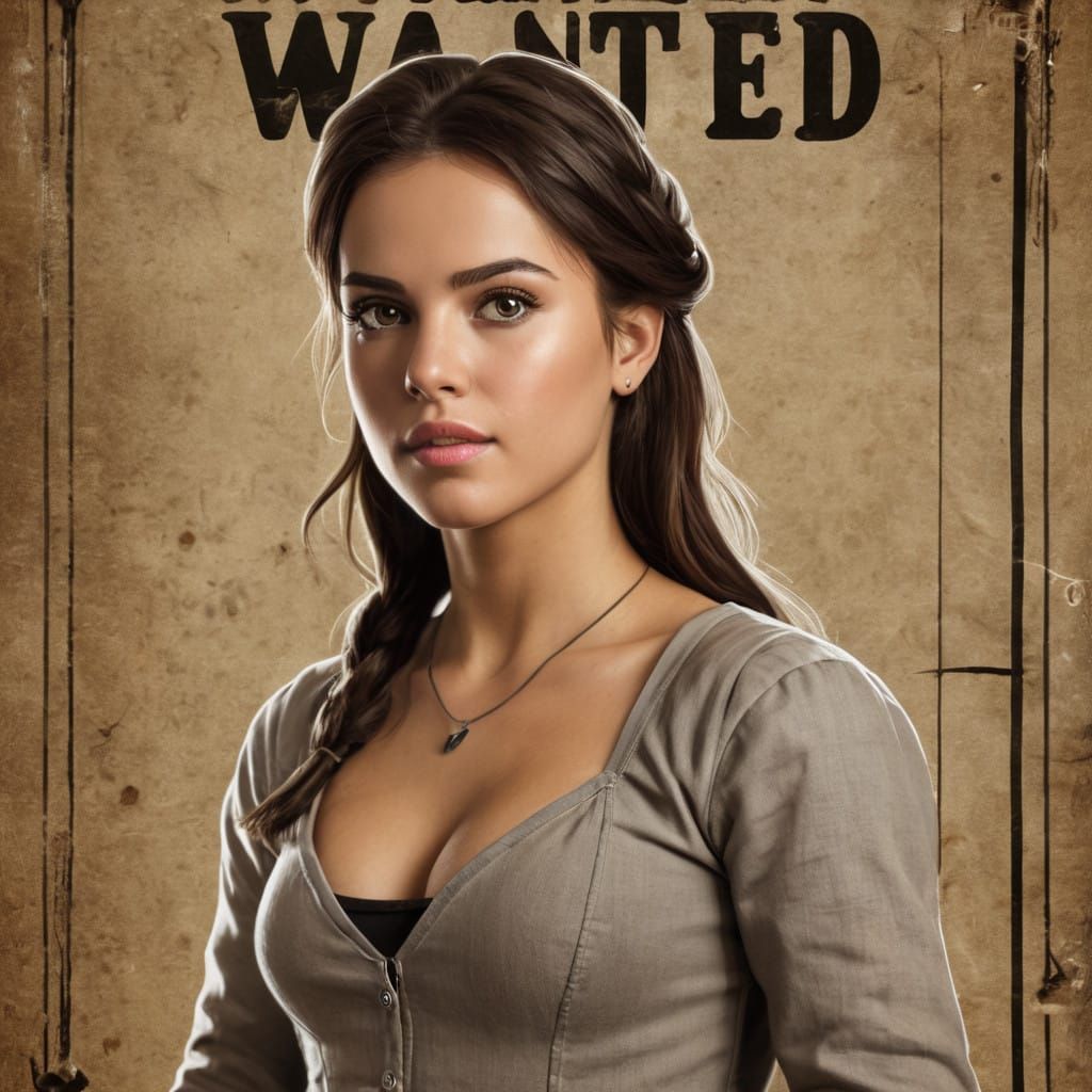 Vintage-Style Wanted Posters