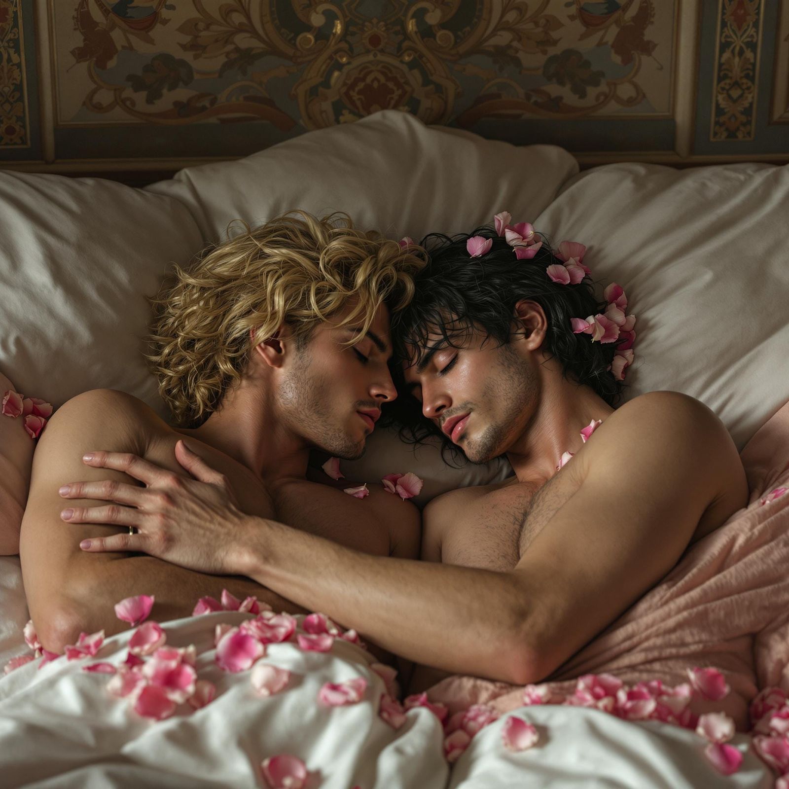 PETRONIUS' "SATYRICON": ENCOLPIUS AND GYTON SLEEPING TOGETHE...