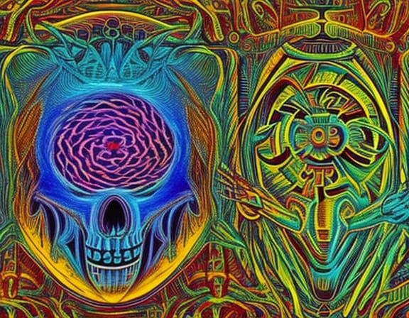 Abstract DMT Image