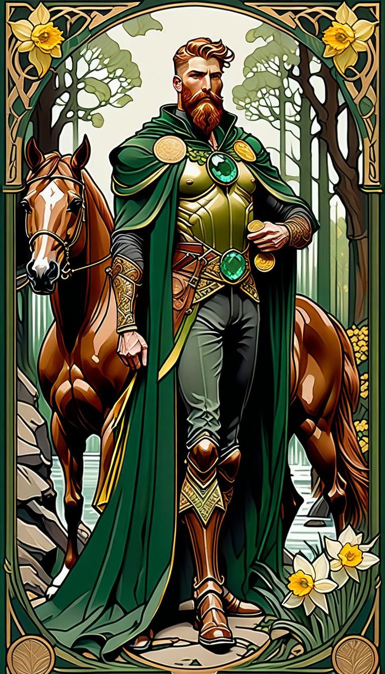 Tarot Card: Knight of Pentacles