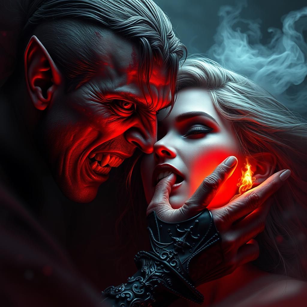 Vampire Attack: Dramatic Digital Matte Painting