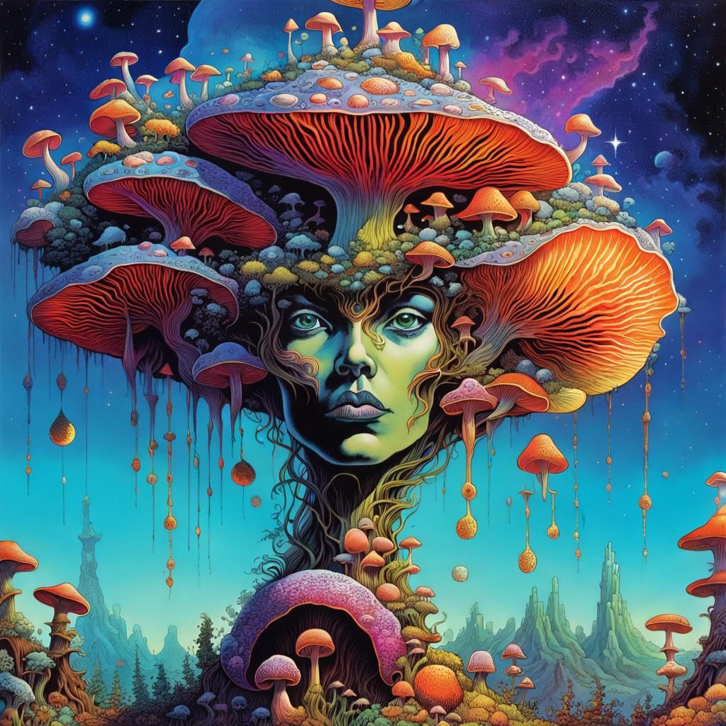 Fungi Girl 12511