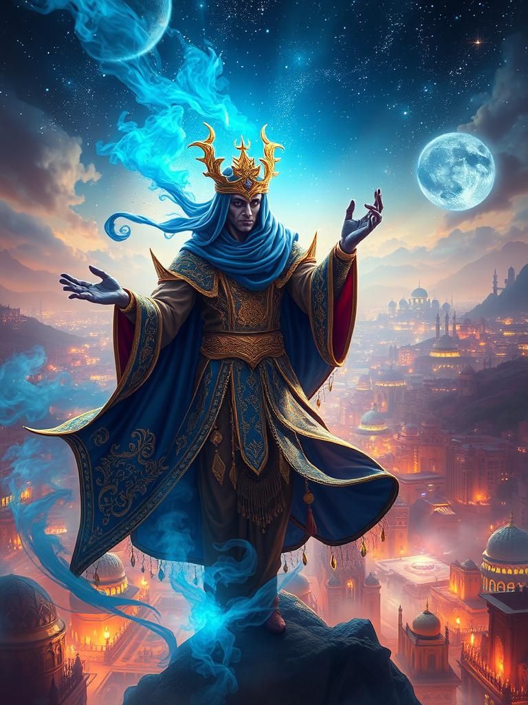 The mage of Dibba Manuma