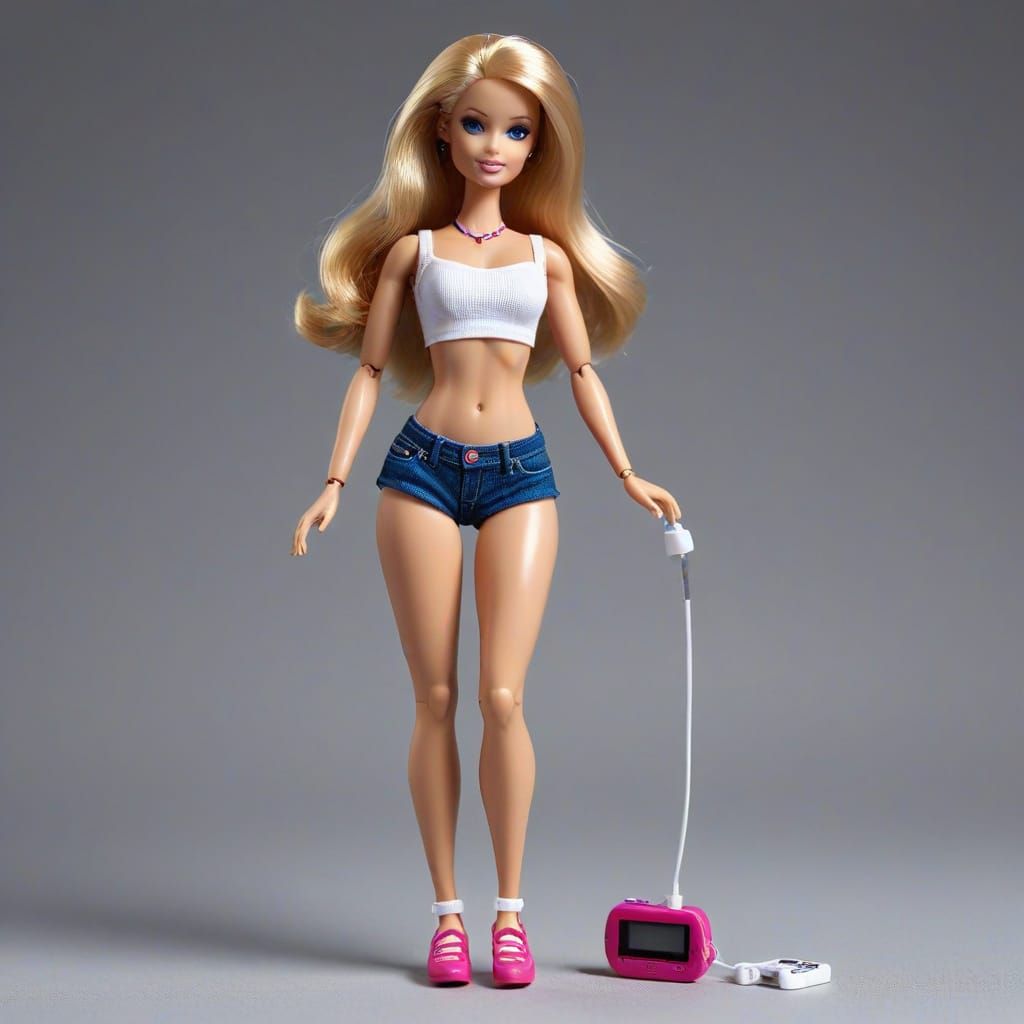 Barbie with Insulin Pump: Diabetes Awareness
