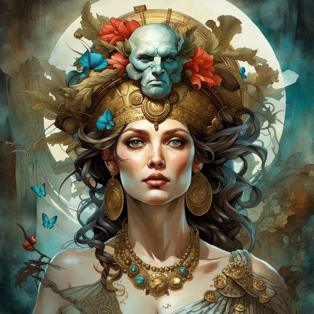 Greek Goddess Apate: Goddess of Deceit