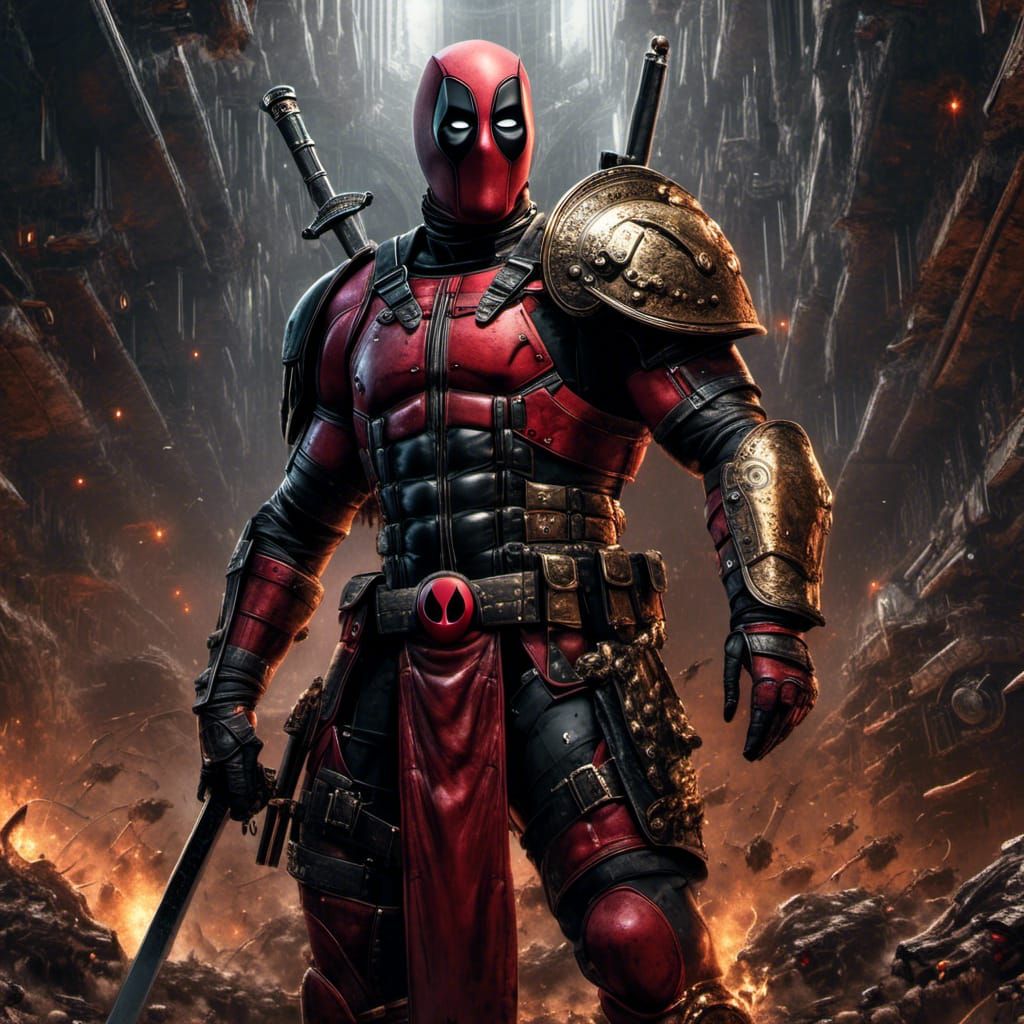 Deadpool In Sparta