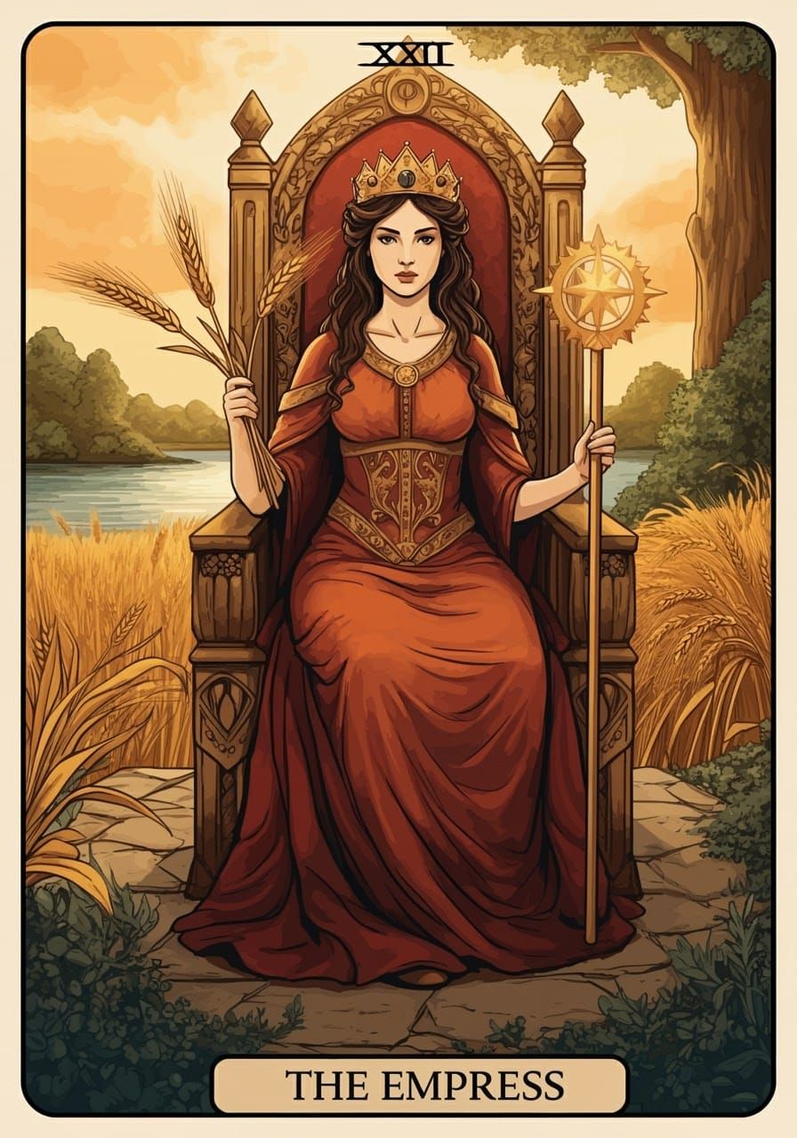 The Empress - Symbol of Abundance, Nurturing, and Creative P...