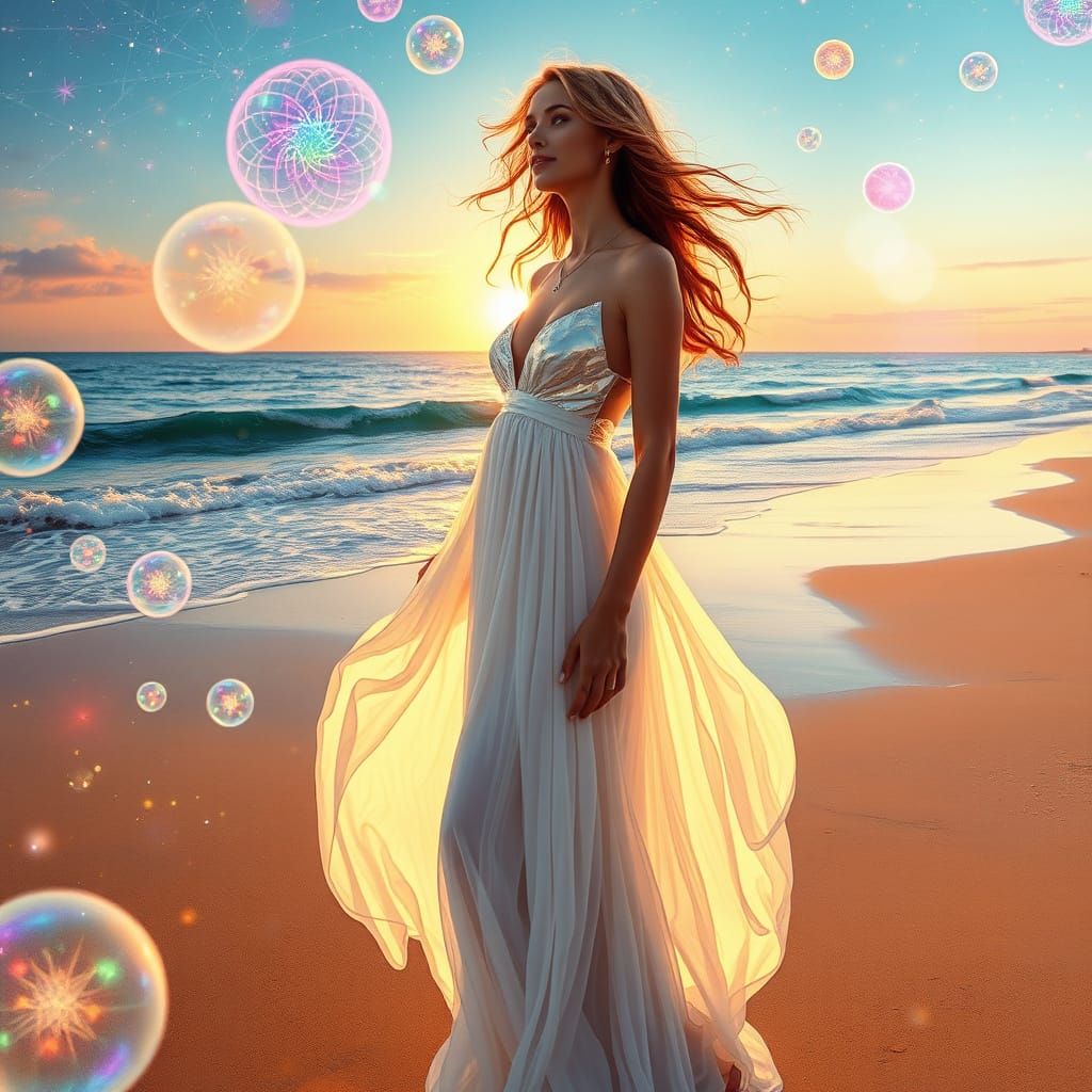 Serene Goddess at Virginia Beach Cosmic Shore