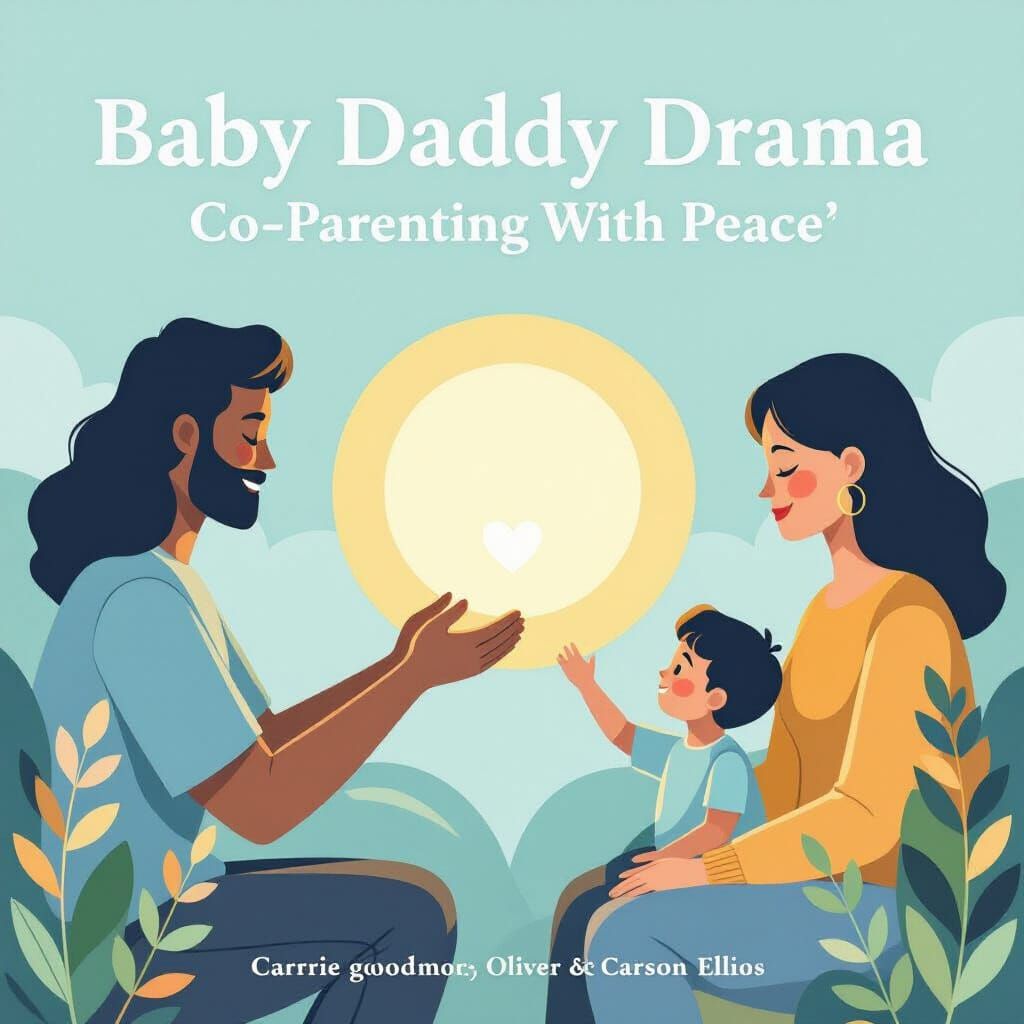 Baby Daddy Drama: Co-Parenting With Peace Book Cover Art