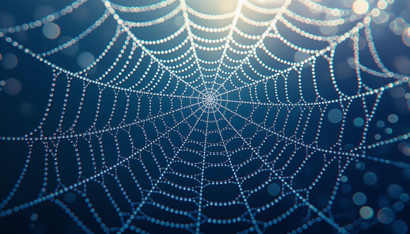 Sparkling Dew-Covered Fairy Dress in Digital Painting Style