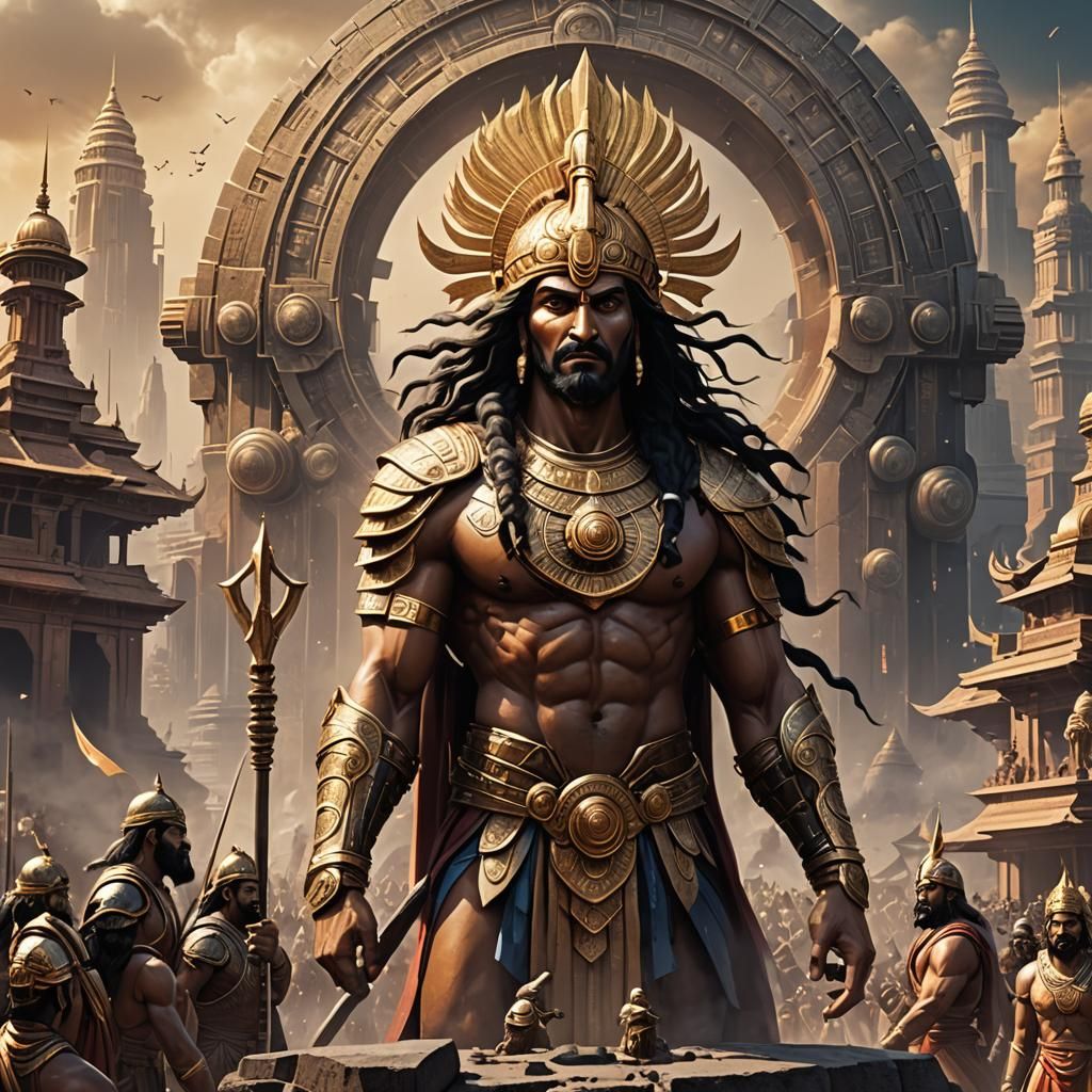 Ashwathama: Immortal Warrior Reborn in Cyberpunk Future