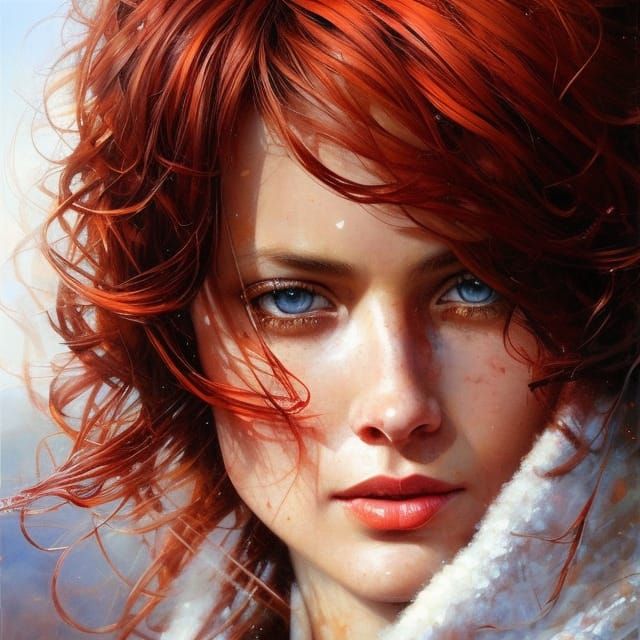 Sultry Brunette Beauty