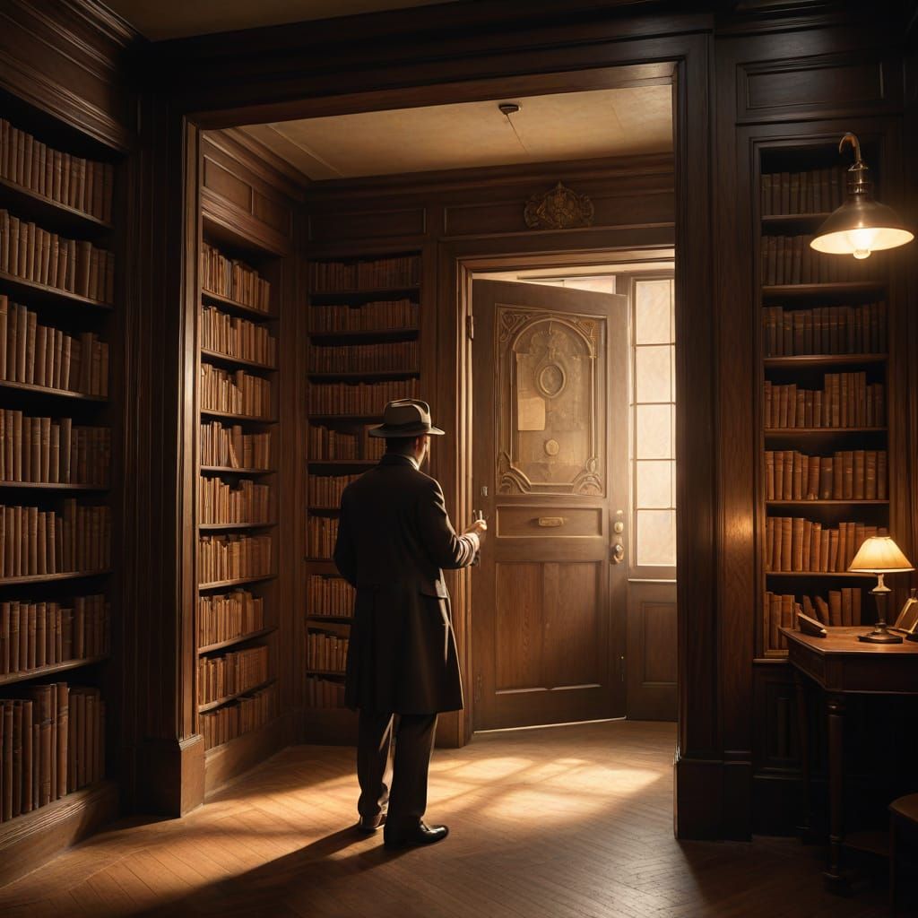 1920s Speakeasy Hidden Entrance in Photograph