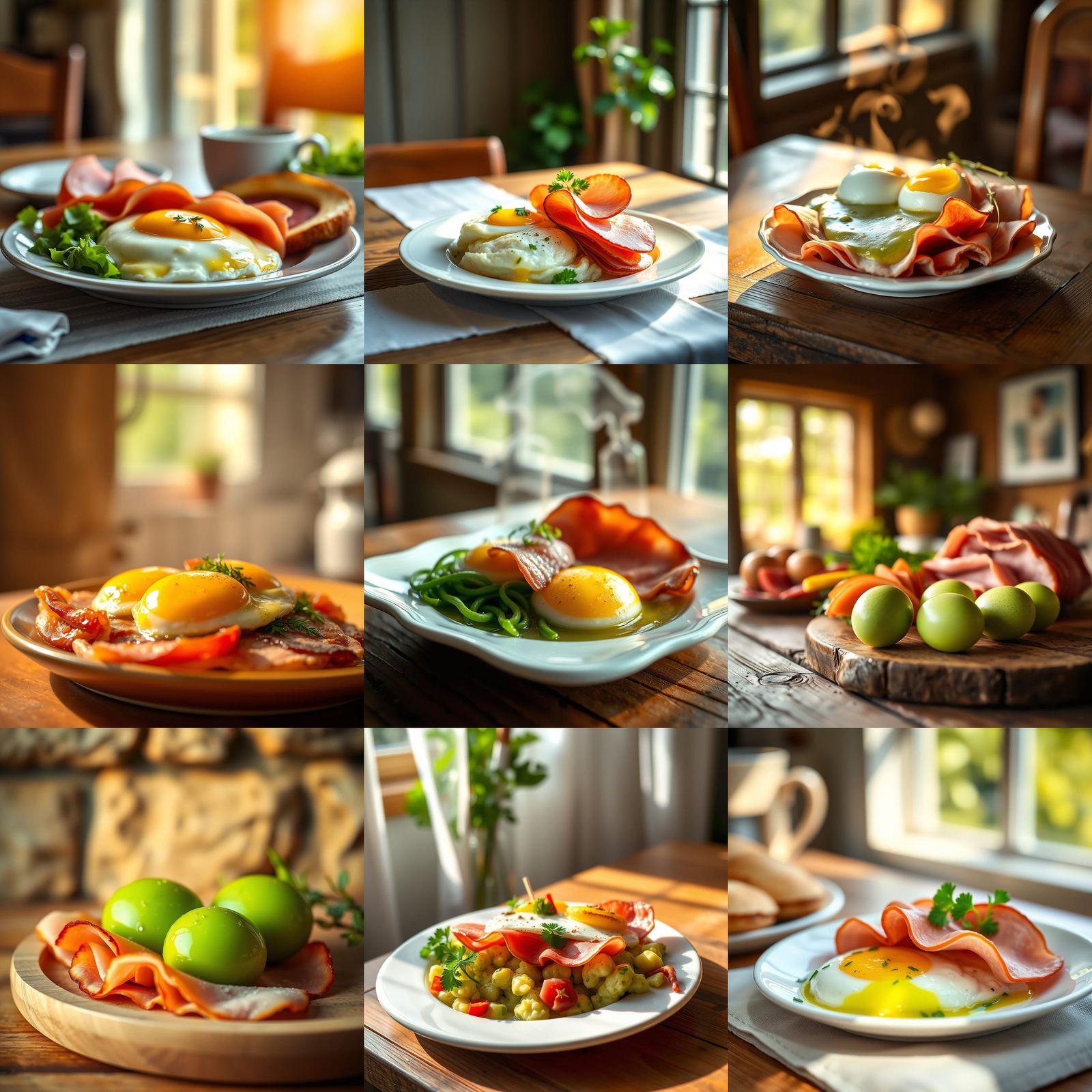 Delicious Green Eggs and Ham, Professional Photo
