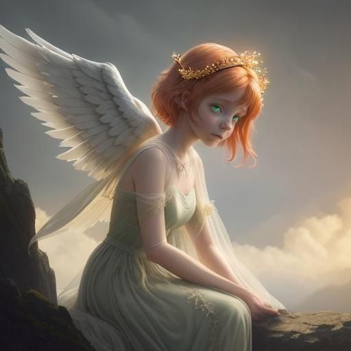 Tiefling Angel: Disney, Pixar, Ghibli Concept Art