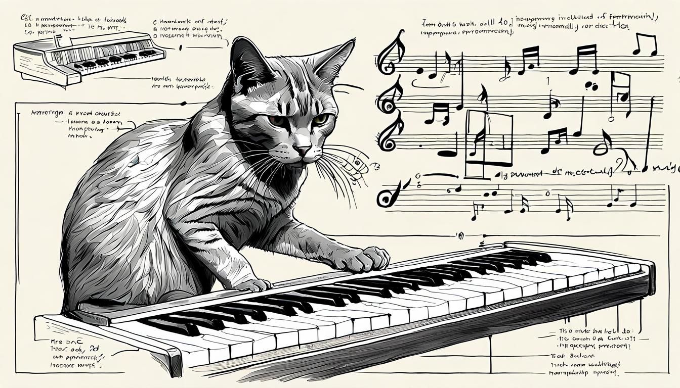 Cat Musician's Annotated Synth Diagram