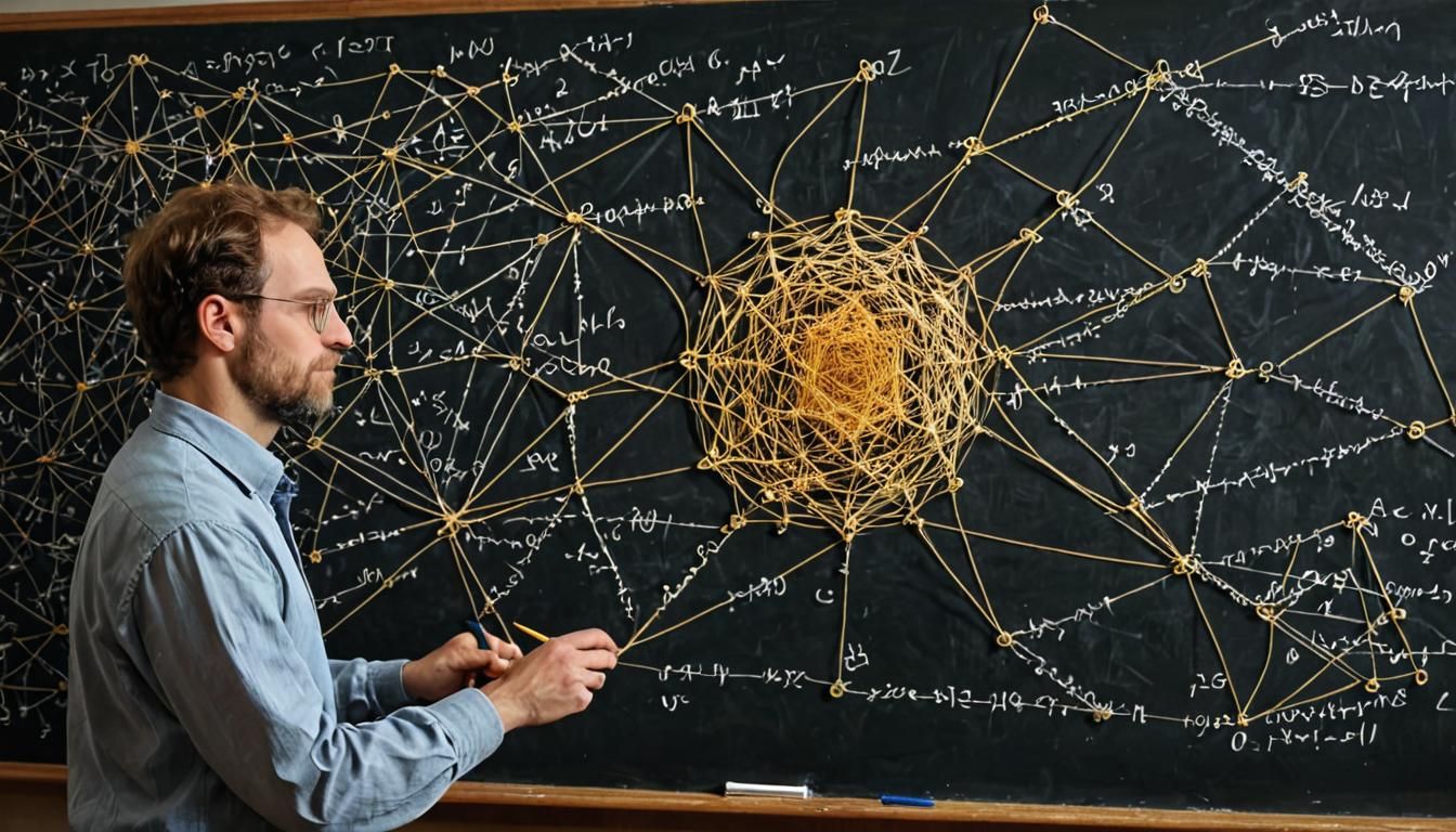 String Theory Professor in Digital Fractal Art