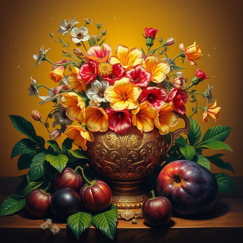 Surreal Garden in a Pot