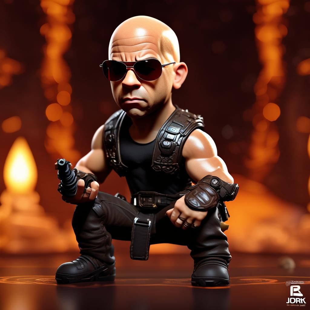 Vin Diesel as Riddick