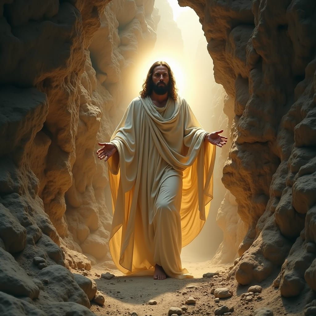 Christ's Resurrection in Baroque Style