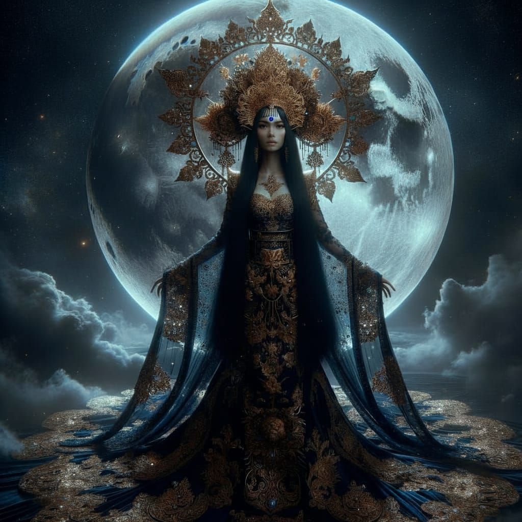 Dewi Ratih, Balinese Lunar Goddess of Beauty