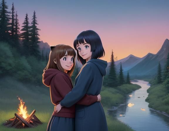 Mother and Daughter.